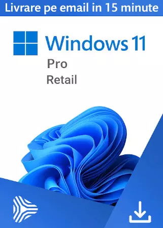 Windows 11 Pro Retail - Licenta Permanenta Ieftina